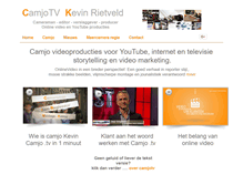 Tablet Screenshot of camjo.tv